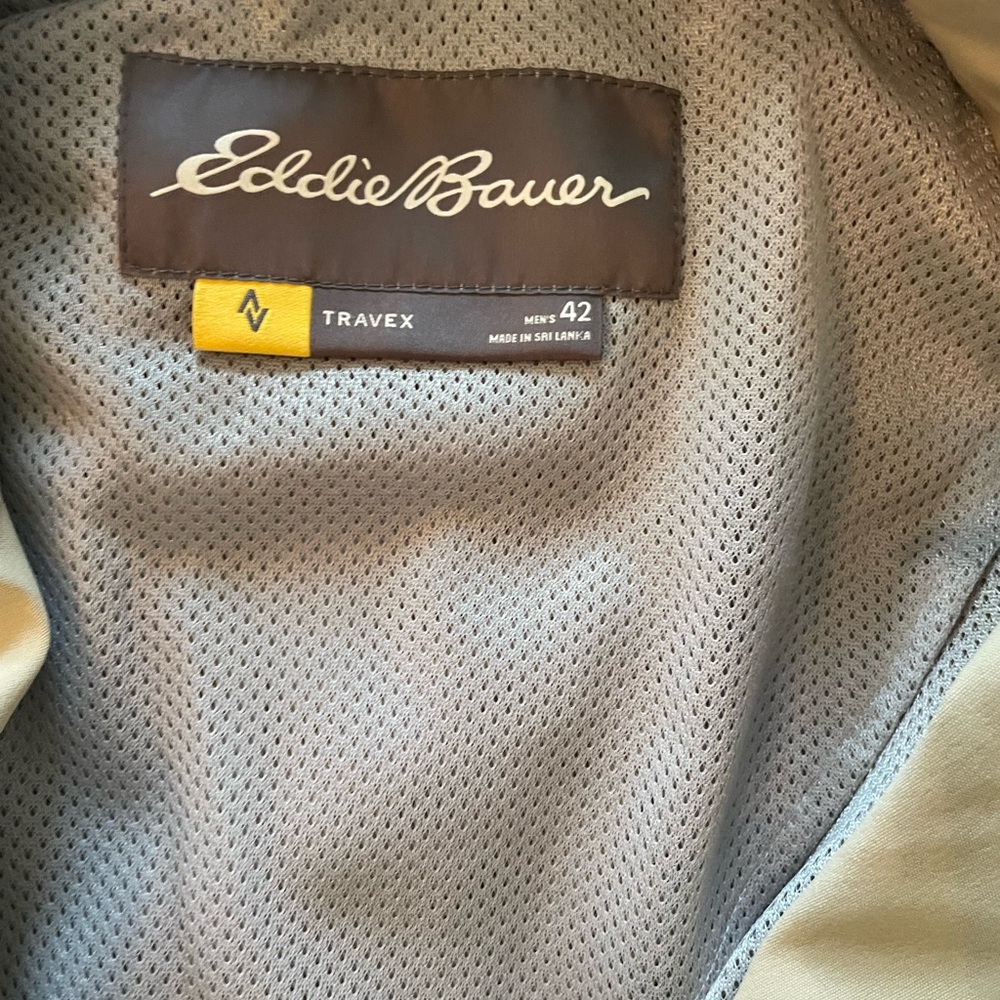 Eddie Bauer Men's Tan Jacket - Picture 2 of 6